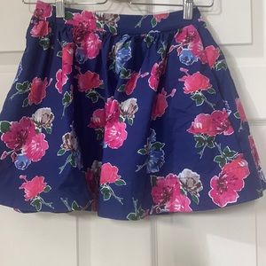 Kate spade floral skirt